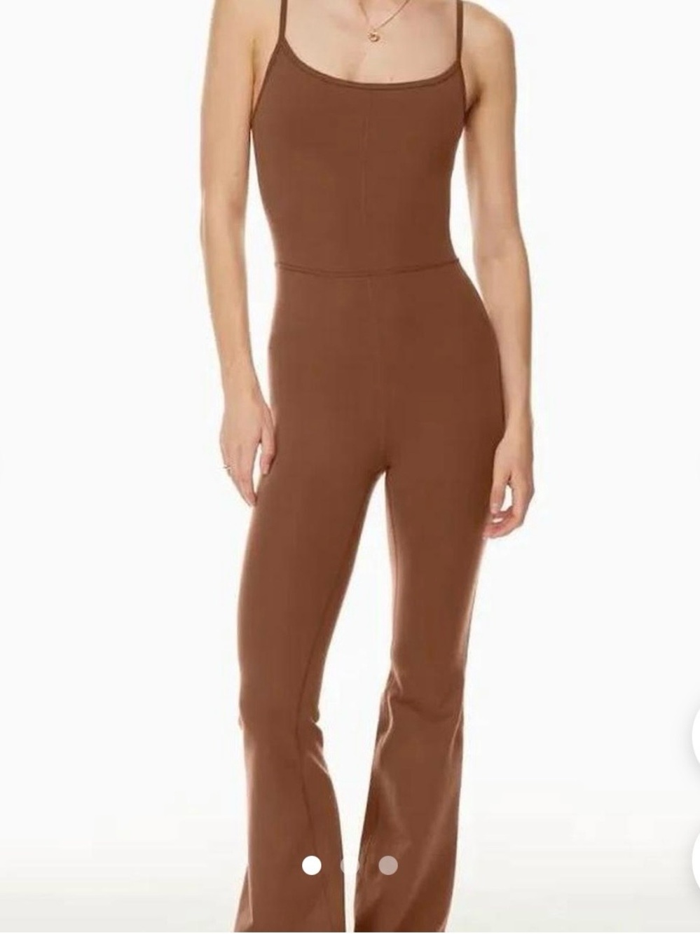 Wilfred Aritzia Brown Jumpsuit - XS